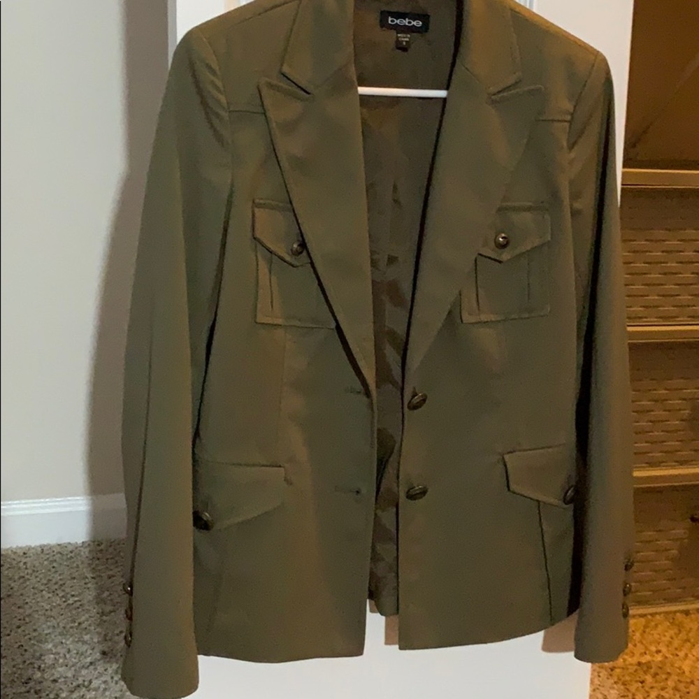 Green blazer